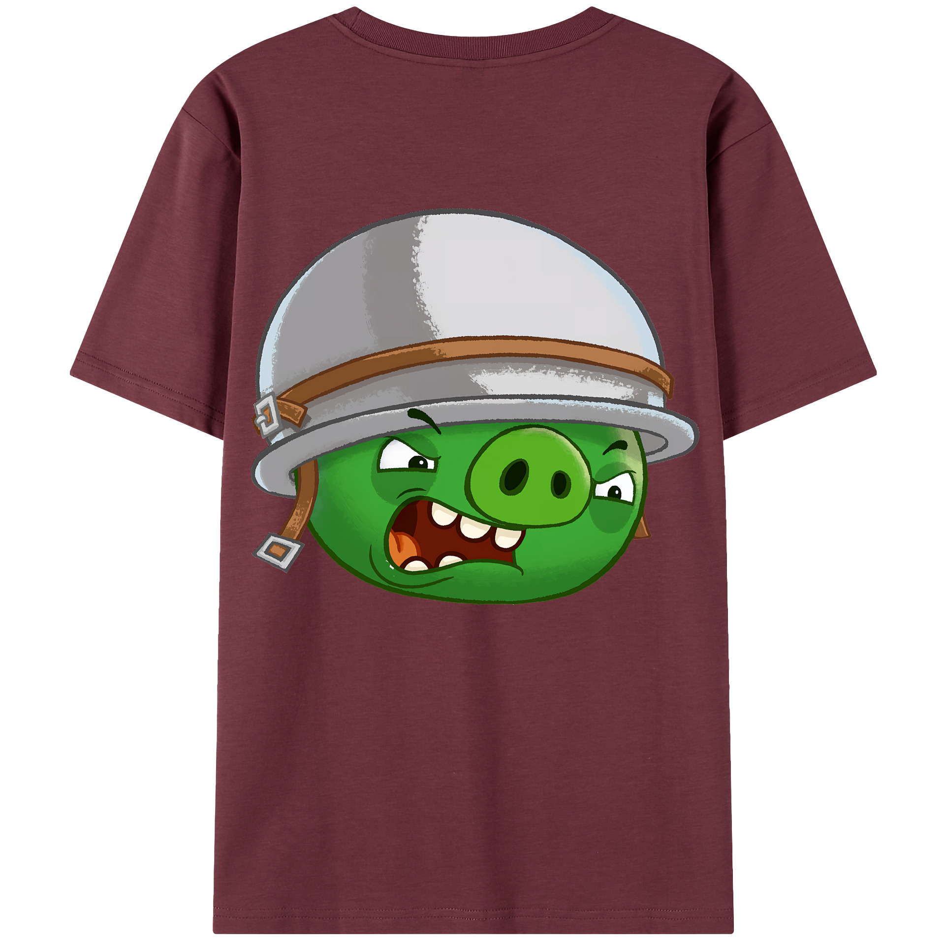 （画像用） Angry Birds アングリーバード 綿100％半袖Tシャツ（背面プリント）